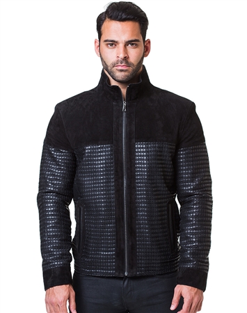 Innovative Black Leather Jacket - Luxury Sport Jacket | Maceoo Lion ...